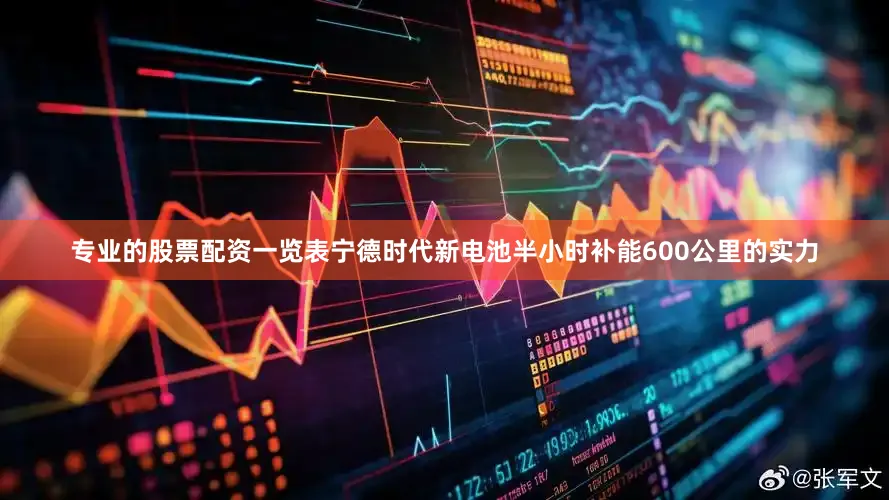 专业的股票配资一览表宁德时代新电池半小时补能600公里的实力